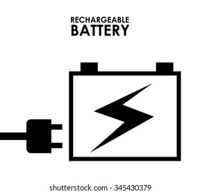 battery power design, vector illustration eps10 graphic 