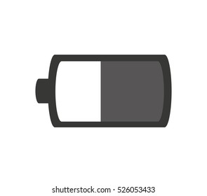 battery power energy icon vector illustration design