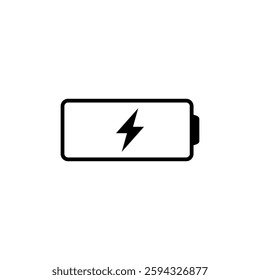 Battery Power Indicator Icon Vector