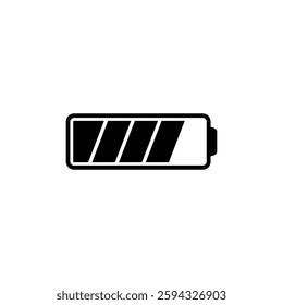 Battery Power Indicator Icon Vector