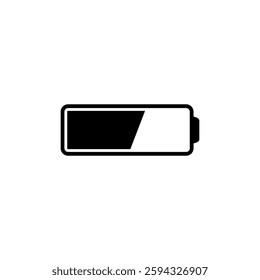 Battery Power Indicator Icon Vector