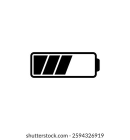 Battery Power Indicator Icon Vector