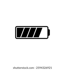 Battery Power Indicator Icon Vector