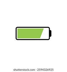 Battery Power Indicator Icon Vector