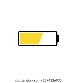 Battery Power Indicator Icon Vector