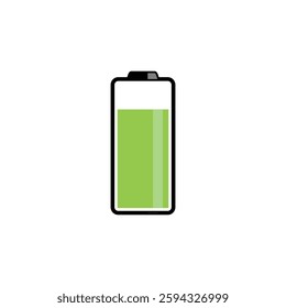 Battery Power Indicator Icon Vector