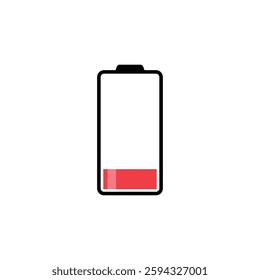Battery Power Indicator Icon Vector