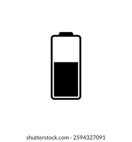 Battery Power Indicator Icon Vector