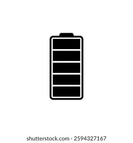 Battery Power Indicator Icon Vector