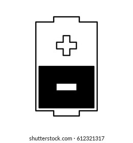 battery power isolated icon