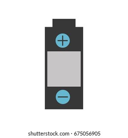 battery power isolated icon