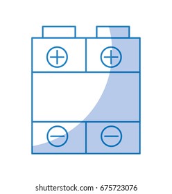 battery power isolated icon