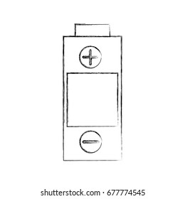 battery power isolated icon