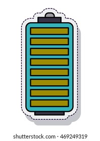 battery power isolated icon vector illustration design