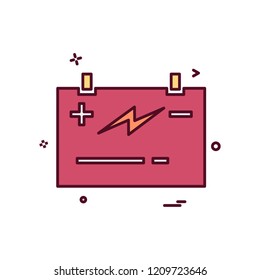 battery power jumper icon vector design