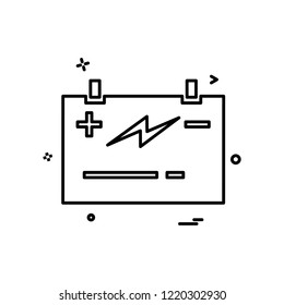 battery power jumper icon vector design