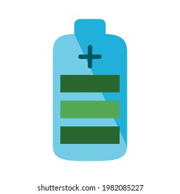 battery power level positive icon