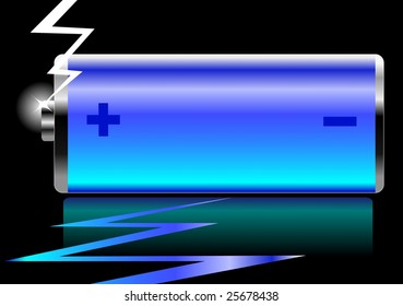 battery power vector
