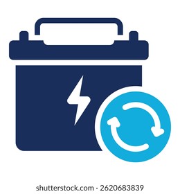 Battery Replacement Icon Element For Design