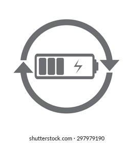 Battery reuse icon