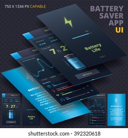 Battery Saver Application for Iphon, Ipade, Ipode 