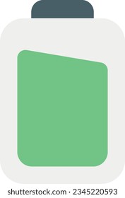 battery saver flat icon design style 