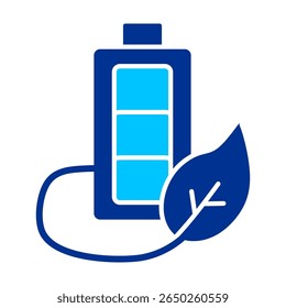 Battery Saver Simple Icon Vector Illustration Concept