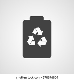 Battery saver vector icon 