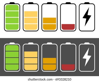 Battery set icon