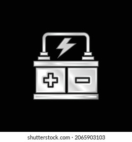 Akkusilbernes Symbol aus Metall