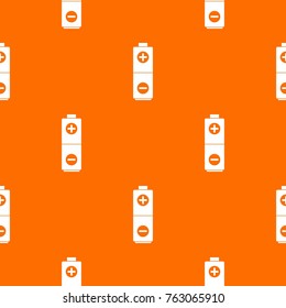 Battery in simple style isolated on white background vector illustration