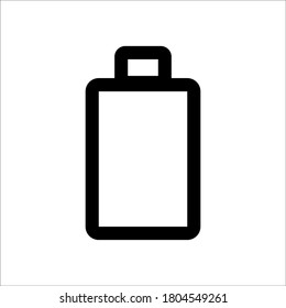 Akkuschelfte Vektorsymbol-Grafik 