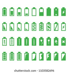 Battery status icon