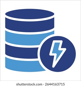 Battery Storage Icon Element For Design