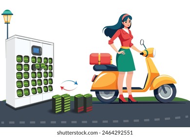 Battery swapping technology allows users to quickly exchange depleted batteries for fully charged ones, offering an efficient and time-saving solution for electric vehicles and scooters