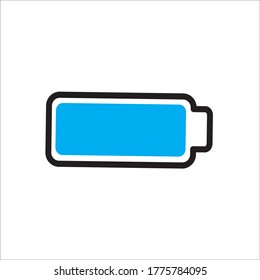 Battery symbol icon design template