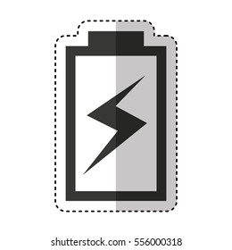 battery symbol isolated icon vector illustration design