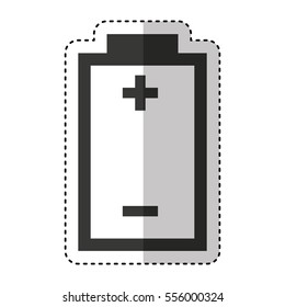 battery symbol isolated icon vector illustration design