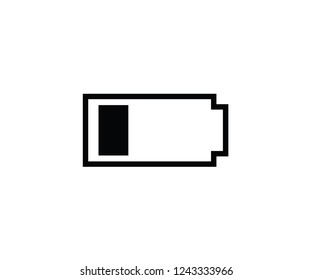 Battery symbol power icon
