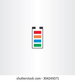 battery symbol vector icon design 