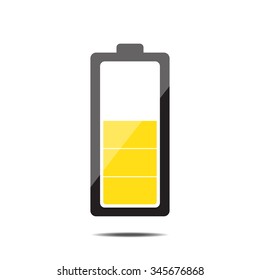 battery symbol vector illustration