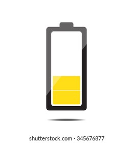 battery symbol vector illustration