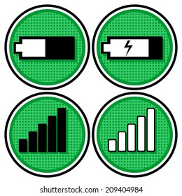 battery symbols 