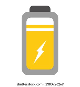 Battery tech charge isolated flat