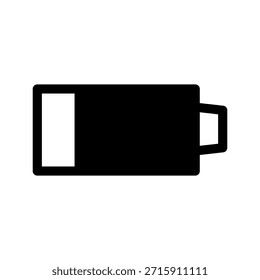 Ilustración de diseño de símbolo de Vector de icono sin carga de batería