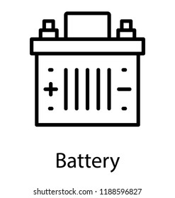 Battery use of charging purposes 