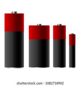 battery vector design illustration