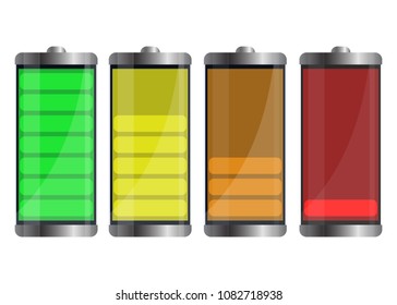 battery vector design illustration