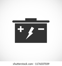 battery vector icon 10 eps