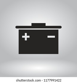 battery vector icon 10 eps